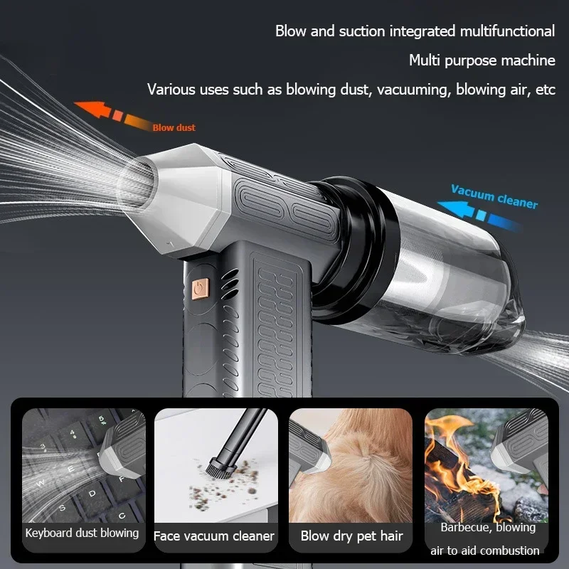 High Power ABS Vacuum Cleaner and Dust Blower for Home Outdoor Use