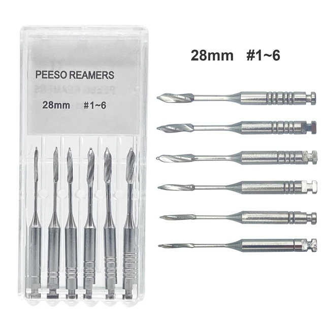 Nordin Peeso Reamers (28mm Short) (Nordin) Dental Product