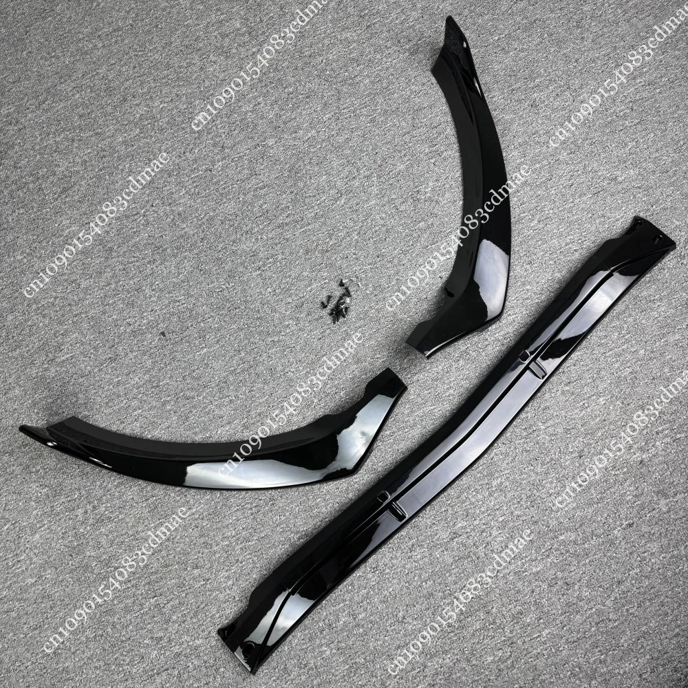 Front Bumper Lip Spoiler Splitters Body Kit for Mercedes C Class W205 S205 C180 C200 C220 C250 C300 2015 car bumper spoiler,bumper lip,bumper lip decoration