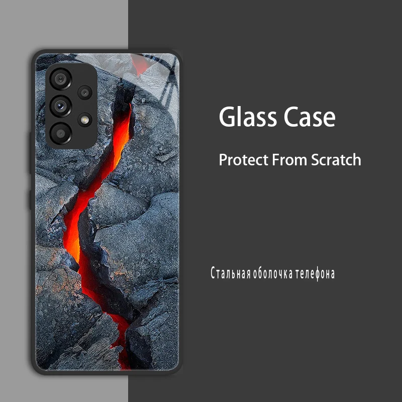 Advanced Protective Tempered Glass Phone Case with Hard Coque Bumper
