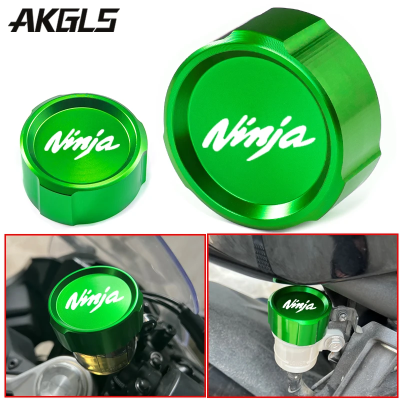 

For Kawasaki NINJA 1000 SX 1000SX ninja1000 sx 2020-2022 2023 front and rear brake fluid reservoir cover protection accessories