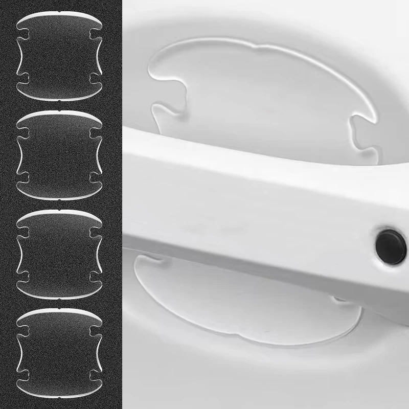 Distintivo Anti-Collisione Per Auto Adesivi Trasparenti Per Tesla Model 3 S X Roadster Cybertruck Door Bowl Handle Strip Protector Film