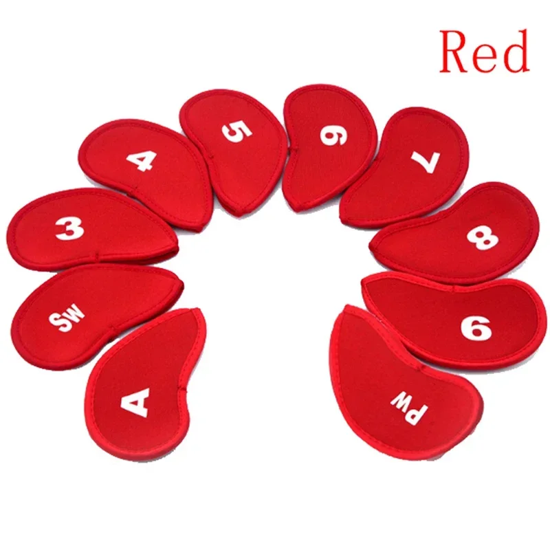 Description Picture 3 of itemPractical Golf Iron Head Covers Window Club Protector Accessories 10Pcs/set