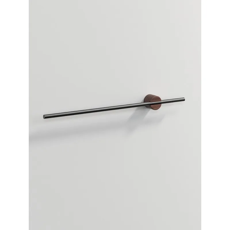 Bathroom Towel Bars，40/50cm Towel Rack Hanger，Wood Wall Hanging Bar Bathroom Shelf，Home Accessory 수건걸이