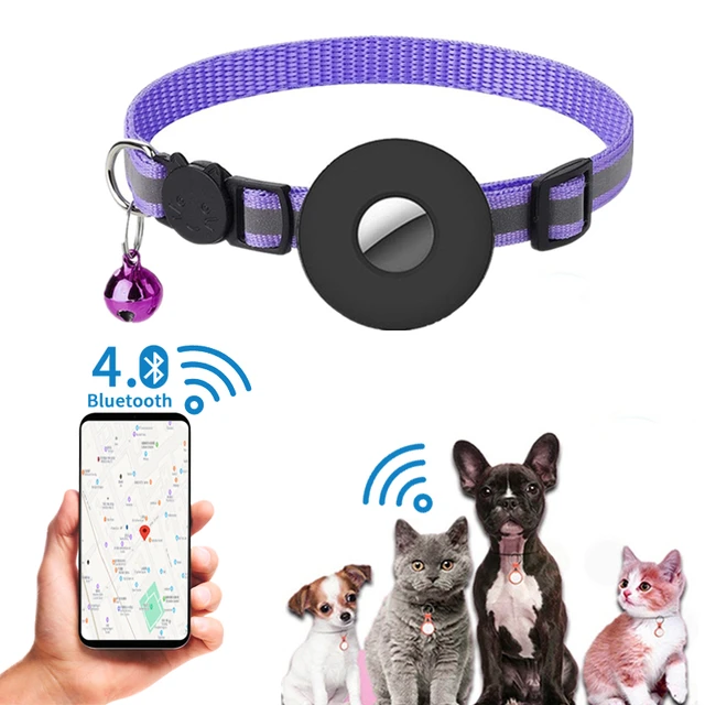 Pet GPS Tracker Smart Locator, marca de cão, Pet Detection, Bluetooth, gato, pássaro, anti-perdido, Wearable, novo 6