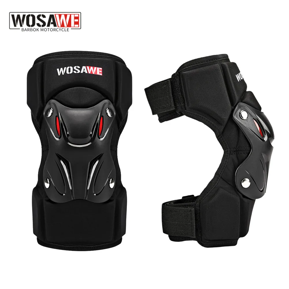 

WOSAWE Thickened Anti-shock Anti-fall Elbow Knee Pad Universal Motorcycle Protective Kneepad For Men And Women Leg Armor Knee