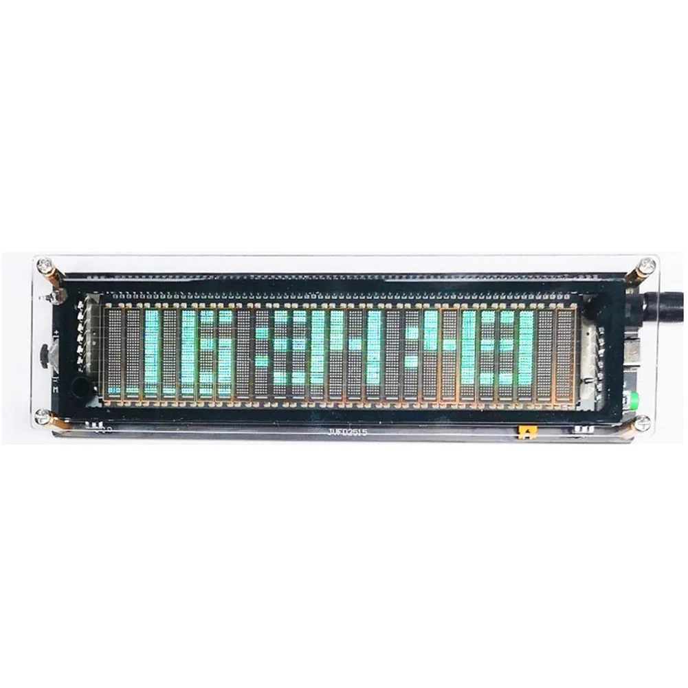Ak2515 Mic Pick Up Audio Spectrum Vfd Fonofrequenzimetro Vu Meter Display Pickup Audio Spectrum Signal Spectrum Analyzer
