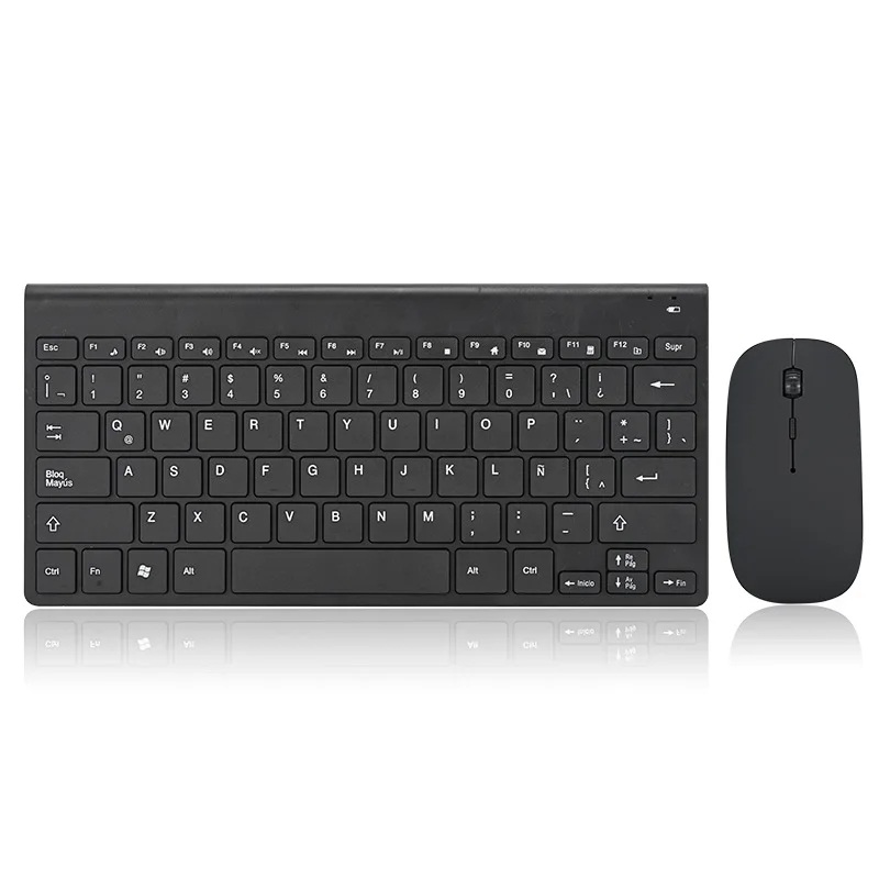 DISOUR Spanish Wireless Keyboard 2.4G Wireless Mouse and Keyboard Set 86 Keys Noise Reduction Silent for Office Working keyboard and mouse set wireless keyboard wireless mouse wireless keyboard and mouse wireless keyboard mouse set
