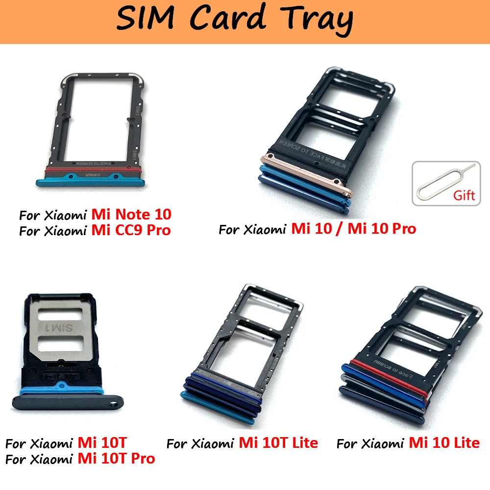 新しい SIM カードスロット SD カードトレイホルダーアダプタ Xiaomi 