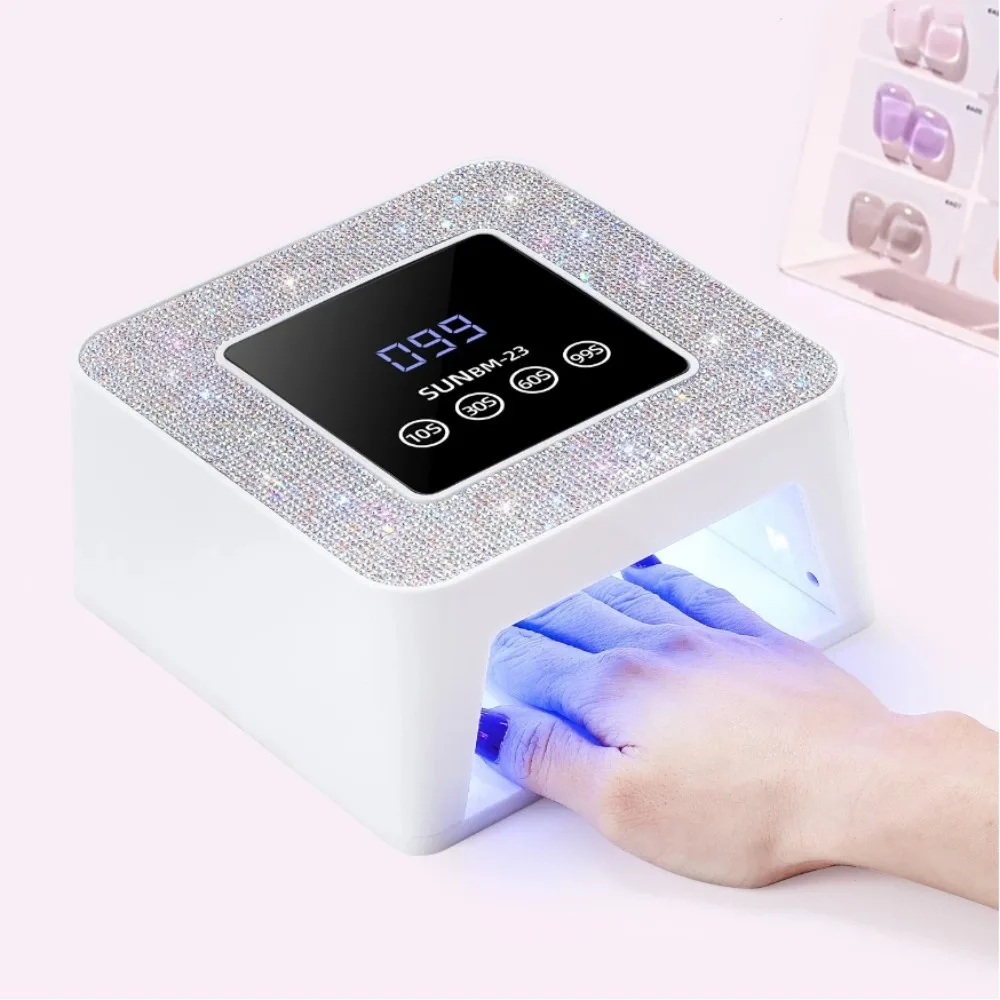 UV LED 네일 램프 젤 네일 폴리쉬 건조용 전문가용 21 LED 네일 드라이..