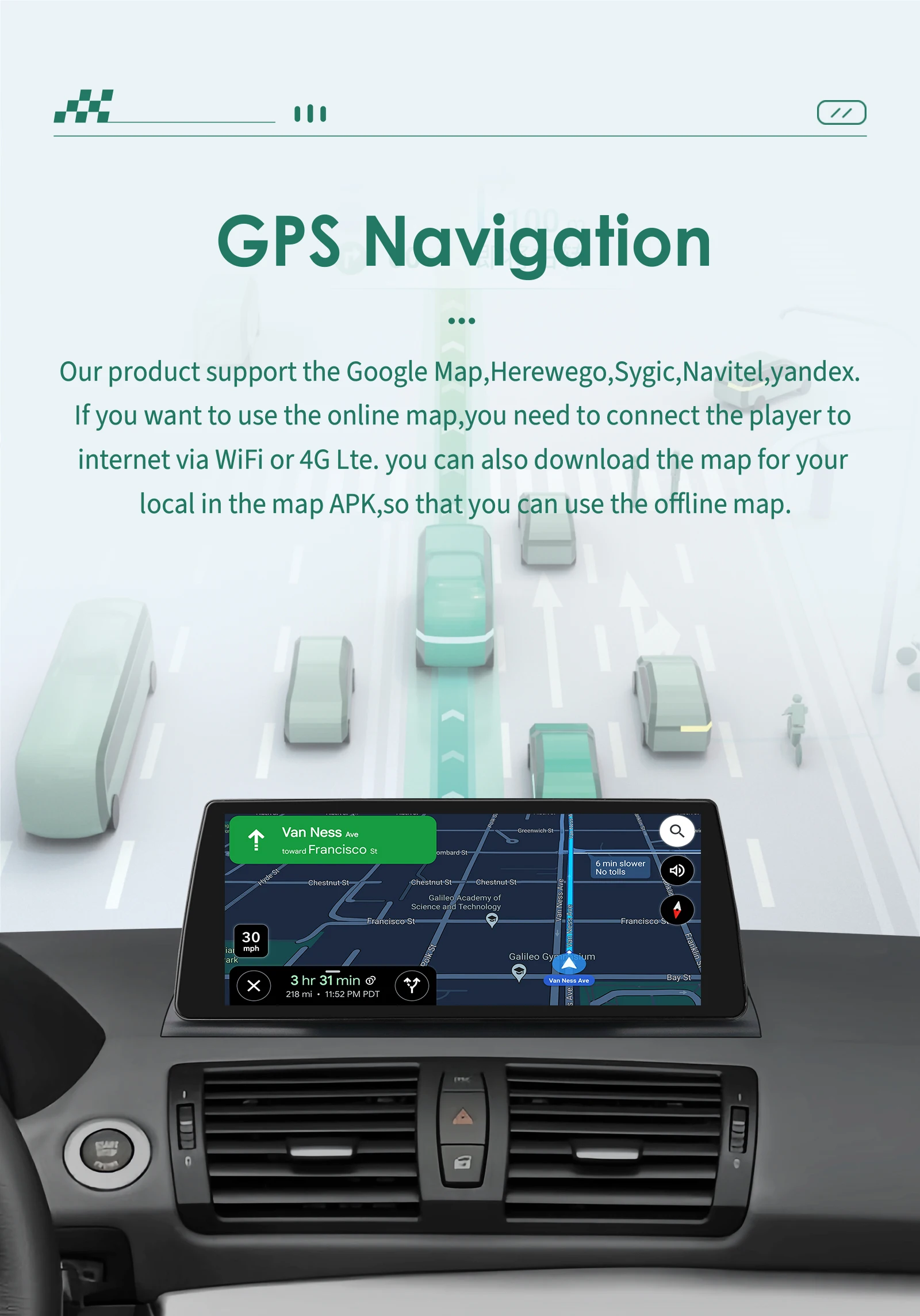 10,25 "Carplay Android 13 Auto Auto radio Für BMW 1 Serie E81 E82 E87 E88 CCC CIC 2006-2012 multimedia Player 2din RDS Autoradio – Detail 15