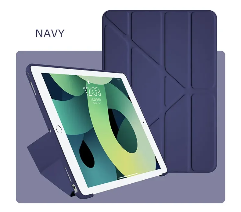 Y-Fold Leather Soft Cover Sleeve Stand