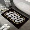 BANDAI Lego Logo Floor Mat Cheaper Anti-slip Modern Living Room Balcony Printed Bedside Mats 2