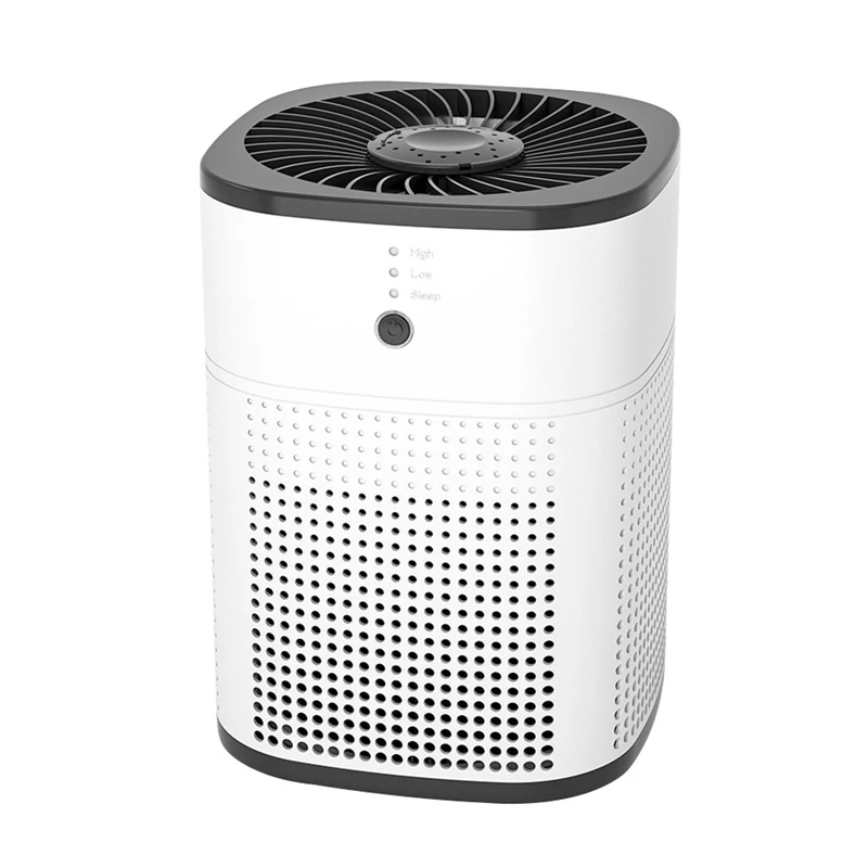 Air Purifier For AROMA Diffuser For Home Portable True H13 HEPA & Carbon Filters Efficient Purifying EU Plug rigoglioso air purifier for home true hepa filters compact desktop purifiers filtration with night light air cleaner gl2109