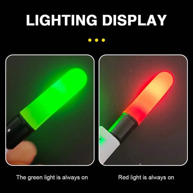 Fishing Rod Alarm Light Luminous Stick Sea Fishing Rod LED Light with Bells  Ring Color Change Waterproof Float for Night Fishing - AliExpress