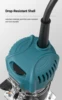 Compact Wood Router Tool Electric Hand Trimmer 6 Variable Speeds Woodworking Cutting Tool 33000RPM With 15PCS Router Bits 3
