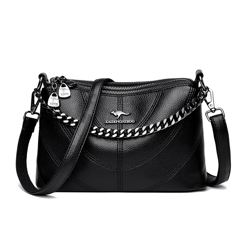 Borsa tote da donna in pelle di alta qualità Borse a tracolla a tracolla da donna in morbida pelle bovina di lusso 2025 Borsa a tracolla femminile di moda