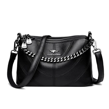 Borsa tote da donna in pelle di alta qualità Borse a tracolla a tracolla da donna in morbida pelle bovina di lusso 2025 Borsa a tracolla femminile di moda