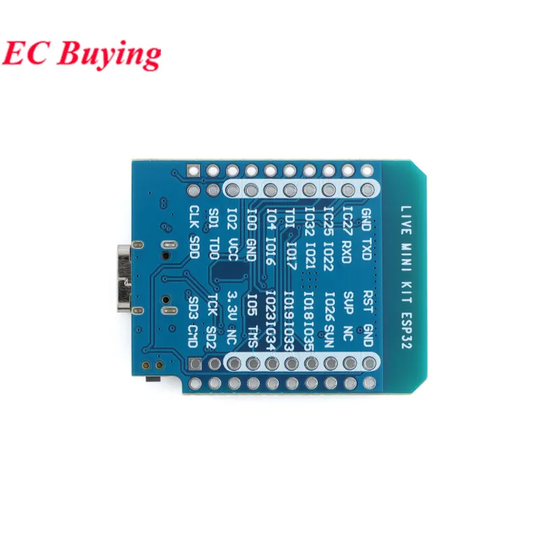 D1 MINI LIVE ESP8266 ESP32 WiFi+Bluetooth-c ESP-32 CH340 FT232 CP2104 CH9102 Development Board Module For Wemos MICRO/TYPE-C image 3