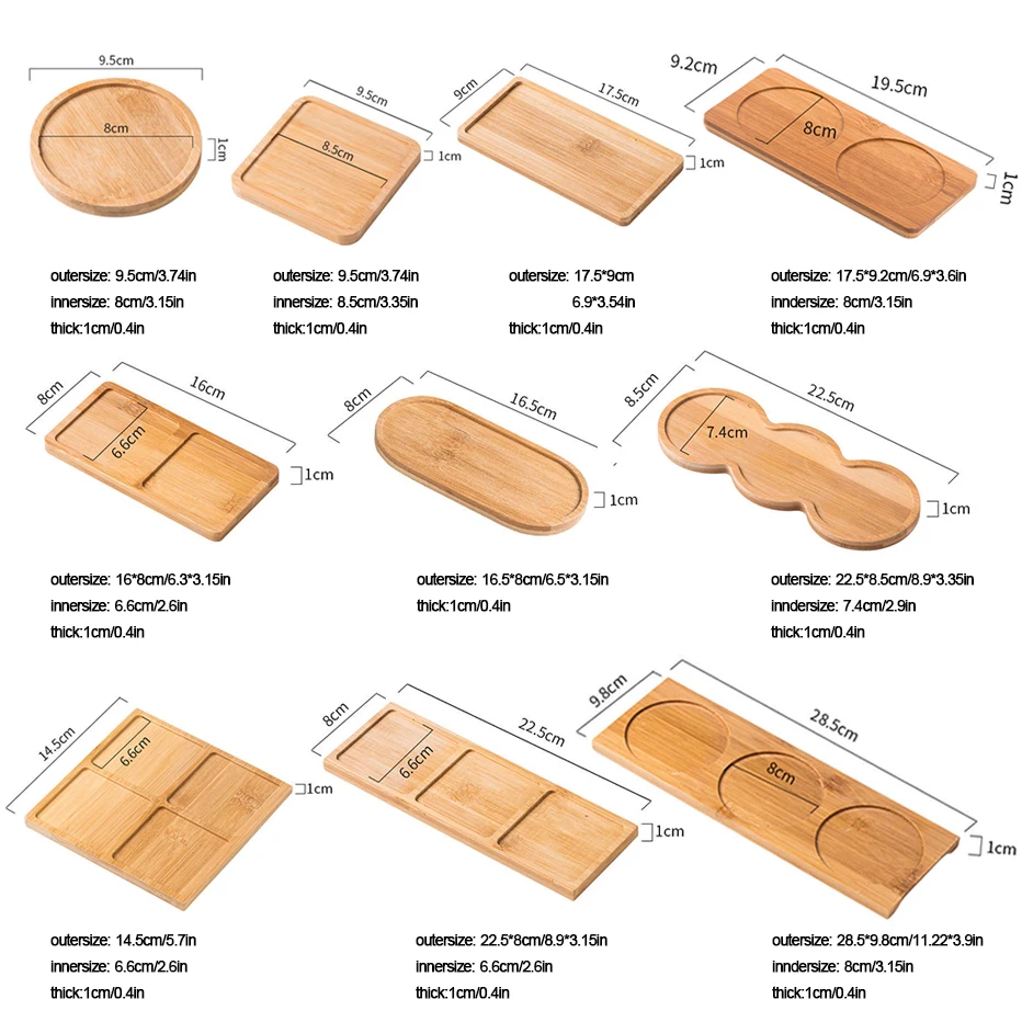 Wooden Soap Dispenser Tray Vanity Organizer Round Square Jewelry Countertop Storage Tray Bathroom Organizer Photography Props 5