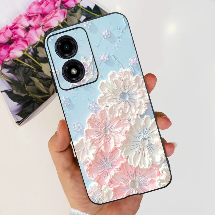 Floral Soft Silicone TPU Phone Case - 2024 Popular Design