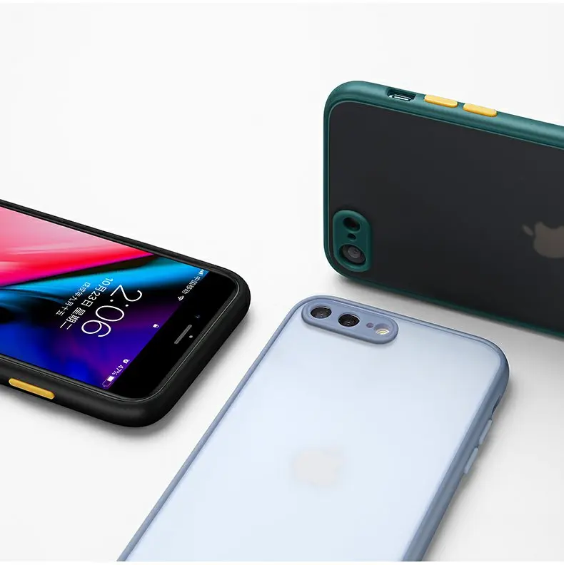 Die neue Anti-Drop-Hülle für iPhone SE 2020 Hülle für iPhone 6 6S 7 8 Plus SE2 2020 2022 Frosted Fine Pore Skin Protection Cases – Detail 5