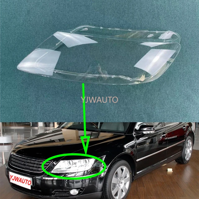 Scheinwerfer Objektiv Für Volkswagen Phaeton 2004-2010 Auto Scheinwerfer  Abdeckung Glas Licht Ersatz Klar Front Lampe Auto Shell - AliExpress