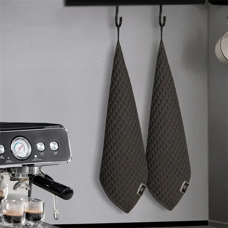 Barista Cleaning Cloth Towel For Coffee Bar Kitchen Home Super Absorbent Microfiber Cleaning Cloth Towels Coffee Machine Cleaner coffee towels coffee accessories