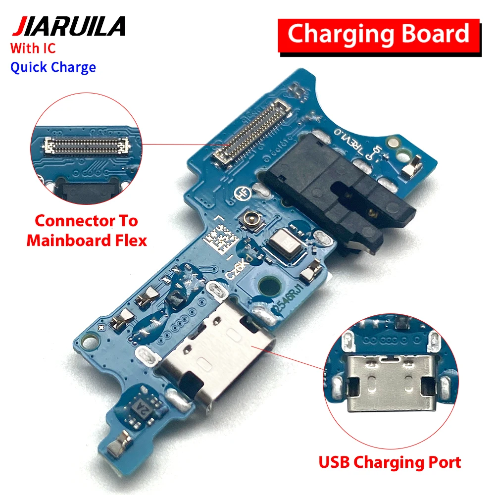 Dock Connector Micro USB Charger Charging Port Flex Cable Microphone Board For Samsung A06 A16 A26 A56 A07 A17 4G 5G