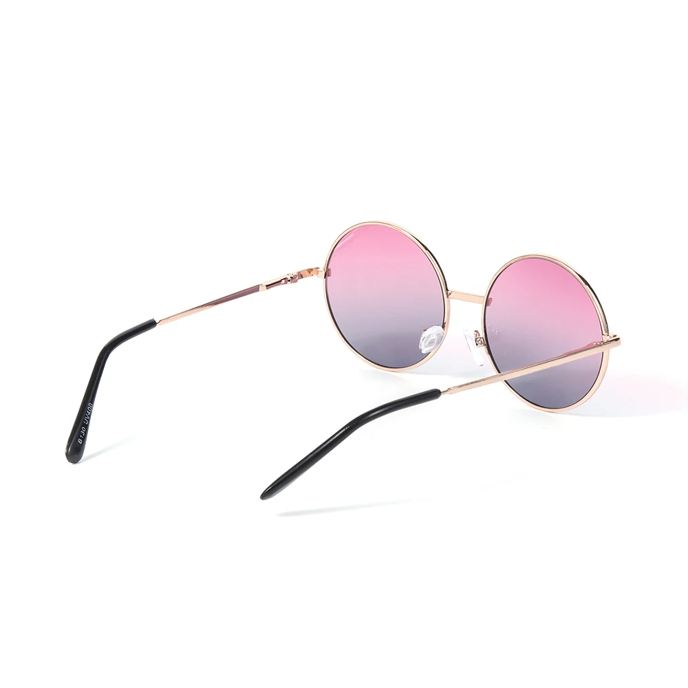 Kinder süße Candy Farbe Sonnenbrille Jungen Mädchen Retro Runde Rahmen Sonnenbrille UV 400 wilden britischen Stil Kinder Brillen_voghion.com