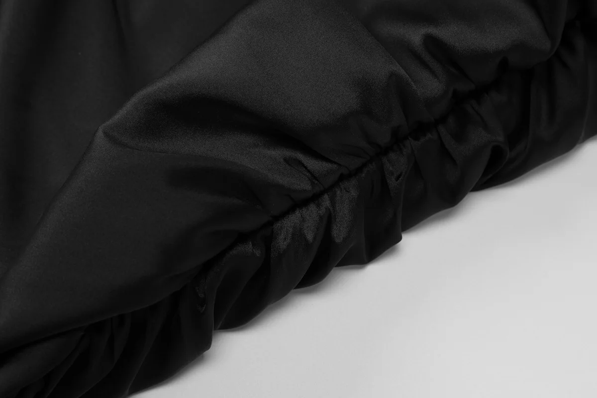 Autumn Fashion Black Mini Dress Female Lace-Up Slim Patchwork High Waist Long Sleeve Sexy Solid Dress Women Bandage Dress