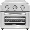Compact Airfryer Toaster Oven, 1800-Watt Motor with 6-in-1 Functions and Wide Temperature Range, Air Fryer, Stainless Steel 1