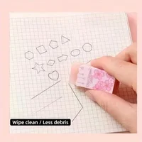 7 шт./компл., милый канцелярский набор кремового цвета для школы, рождественский студенческий подарок, кавайные письменные принадлежности с аксессуарами для ручек для ноутбука — изображение 5