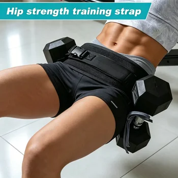 New Adjustable Weighted Waist Belt, for Home Workouts, Dumbbell Training & Hip Shaping, Home Gym Fitness Equipment