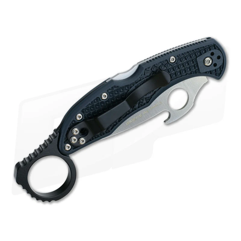 Фото 1 шт., прочное кольцо-вывеска из алюминиевого сплава для Spyderco Endura C10 Matriarch C12 Delica C11 №3