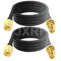 SMA Male RP SMA Male To RP SMA Male SMA Female RG174 Coaxial Cable Extension Cable Copper Feeder Wire For WIFI 3G 4G Antenna - Image 6