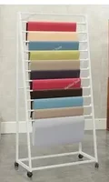 Brand new ribbon storage rack flower wrapping paper  florist material  fabric display 2