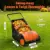 21 Adjustable Lawn Sweeper with 3.5 Cubic Ft. Hopper for Leaves, Grass, and Debris 5