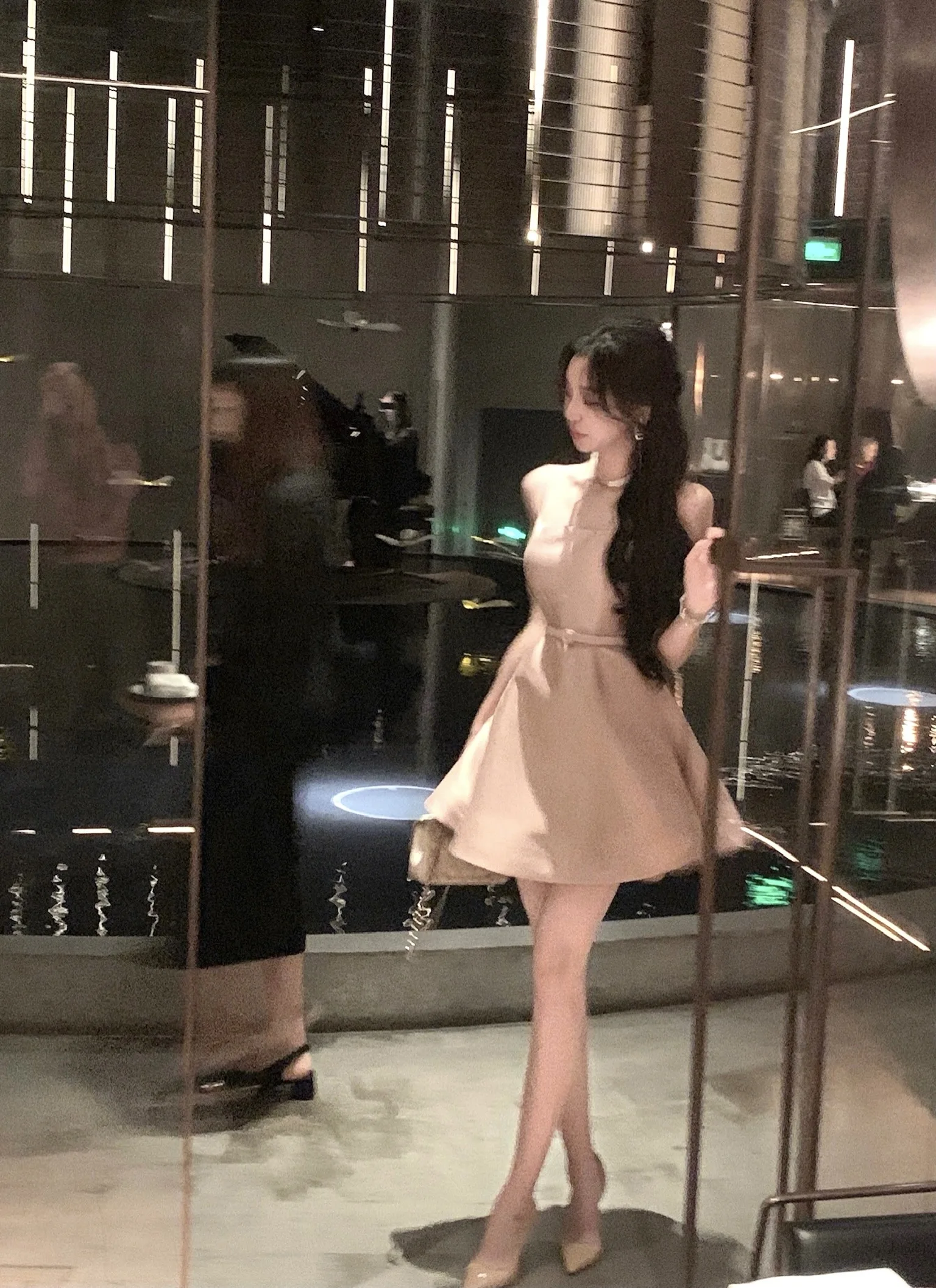 Elegant Short Dresses for Women Summer New Solid Spaghetti Strap A-line Evening Party Dress Prom Chic Clothing Vestidos Mujer