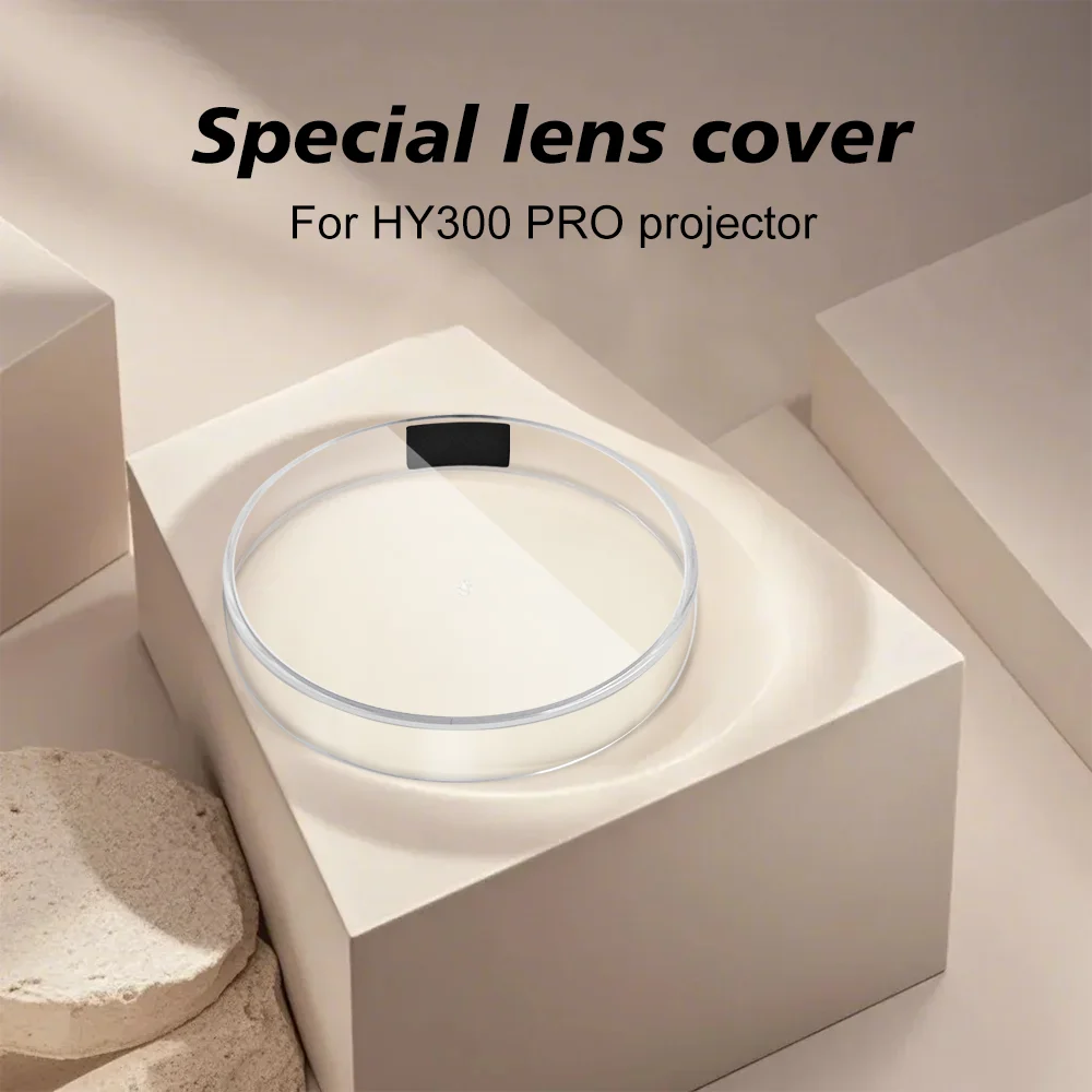 HY300Pro Projector Lens Protection Cover Fully Transparent Avoid dust Special For HY300pro Projector