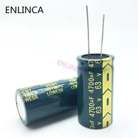 2-10pcs/lot T05 63V 4700UF aluminum electrolytic capacitor size 22*40 4700UF 63V4700uf 20%