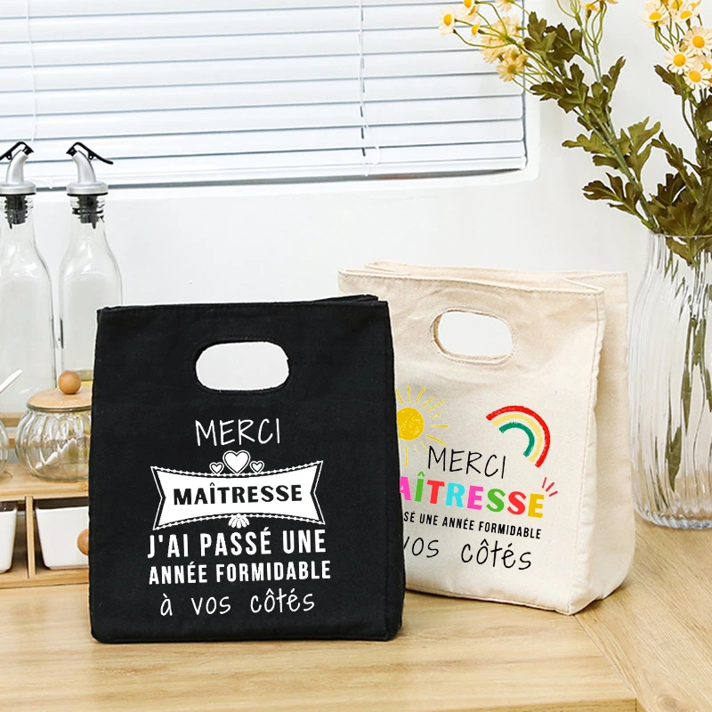 Women Lunch Bag Insulated Cooler Thermal Portable Ice Pack Picnic