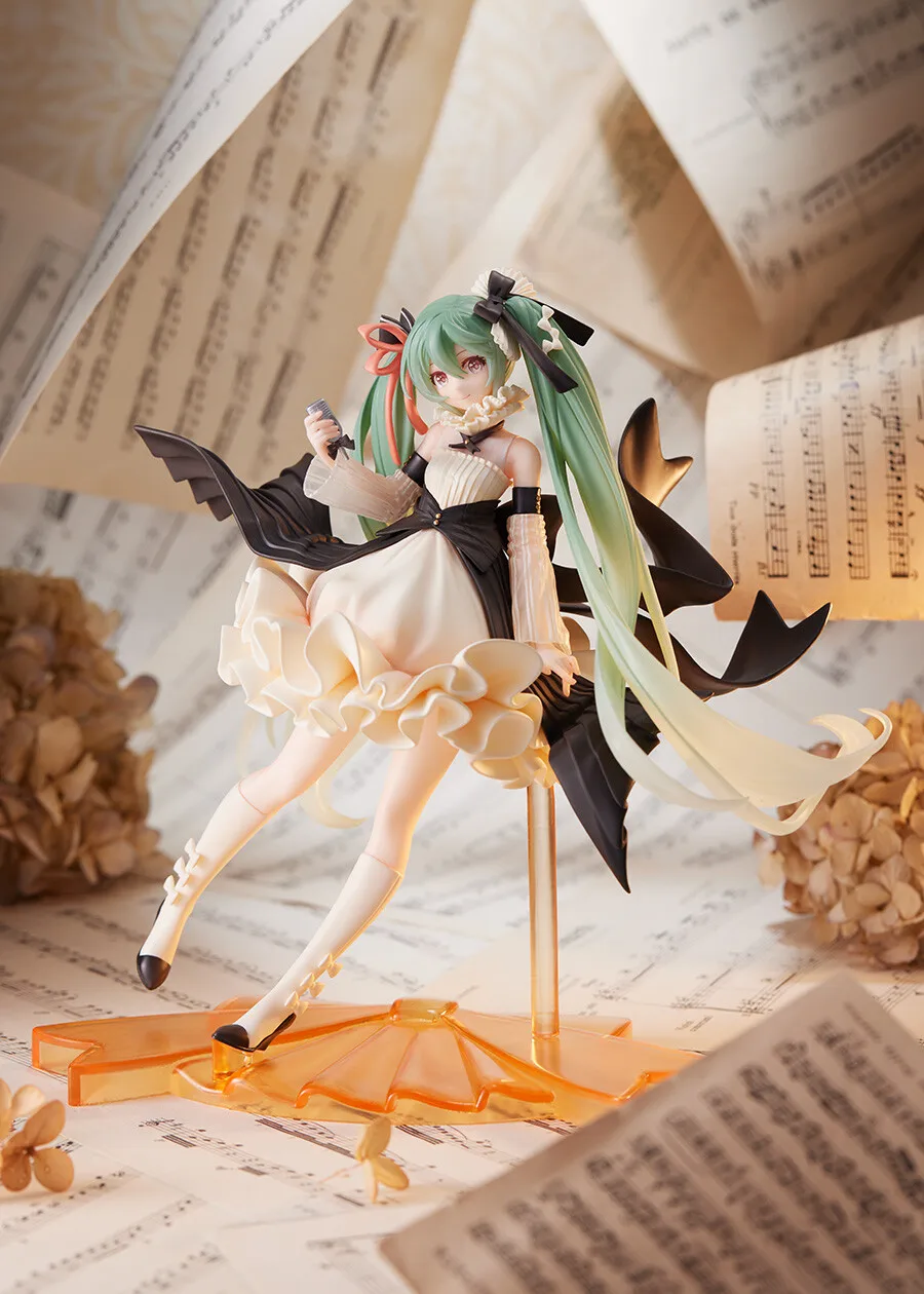 

Фигурки игрушечные из ПВХ, 21 см, VOCALOID Hatsune Miku hisdos 2022 AMP