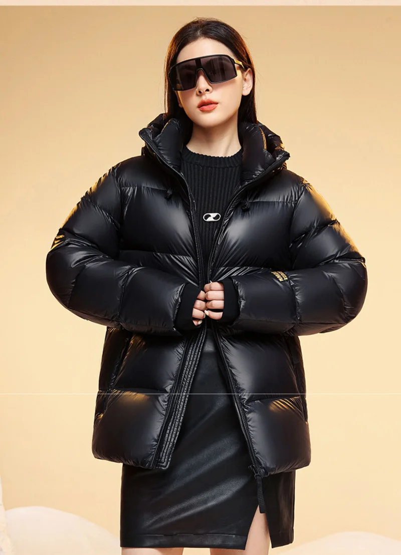 Down Jacket Zipper Detail