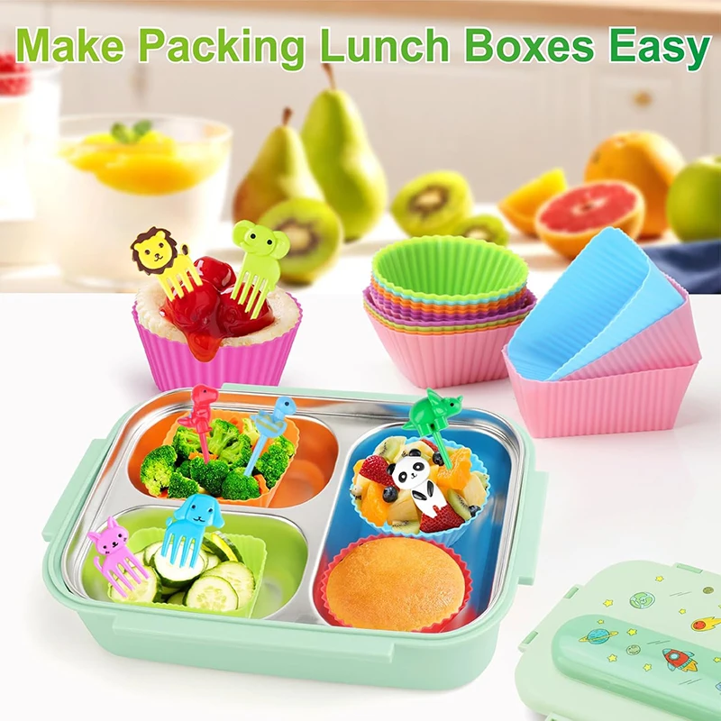 Cute Animal Food Picks Set 2