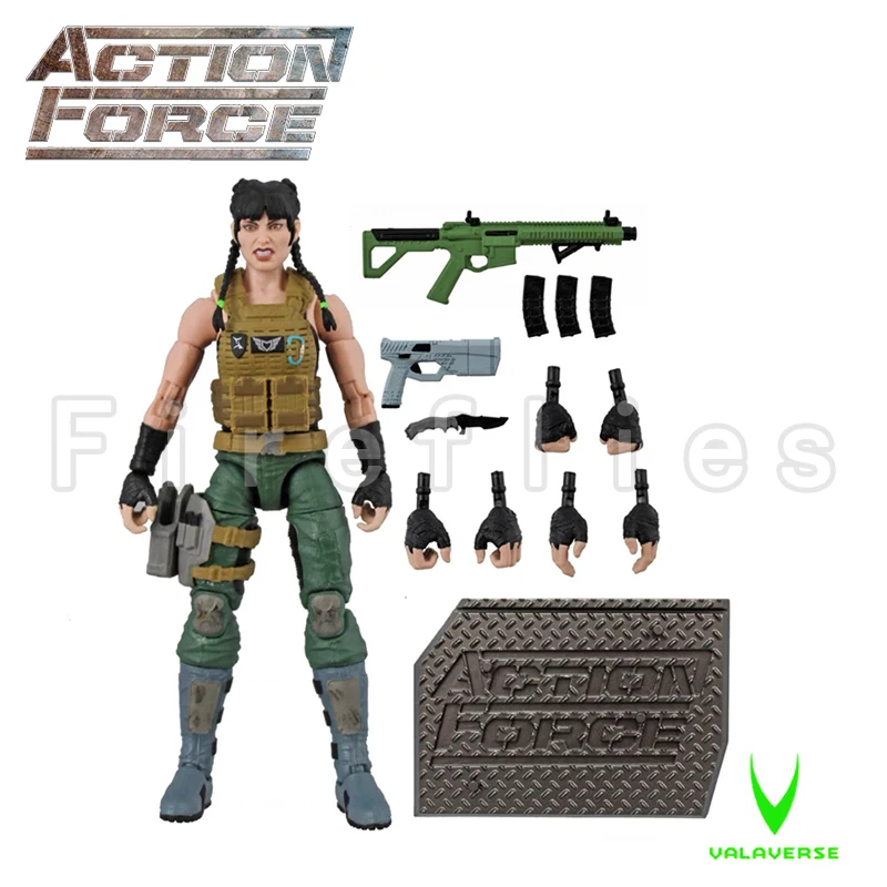 6inches VALAVERSE Action Figure Action Force Wave 3.1 Anime