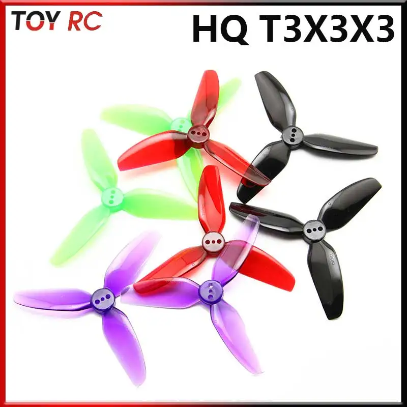 Hélices FPV HQ 3 pales 3030 3 pouces CW CCW Tri-blades pour drone course