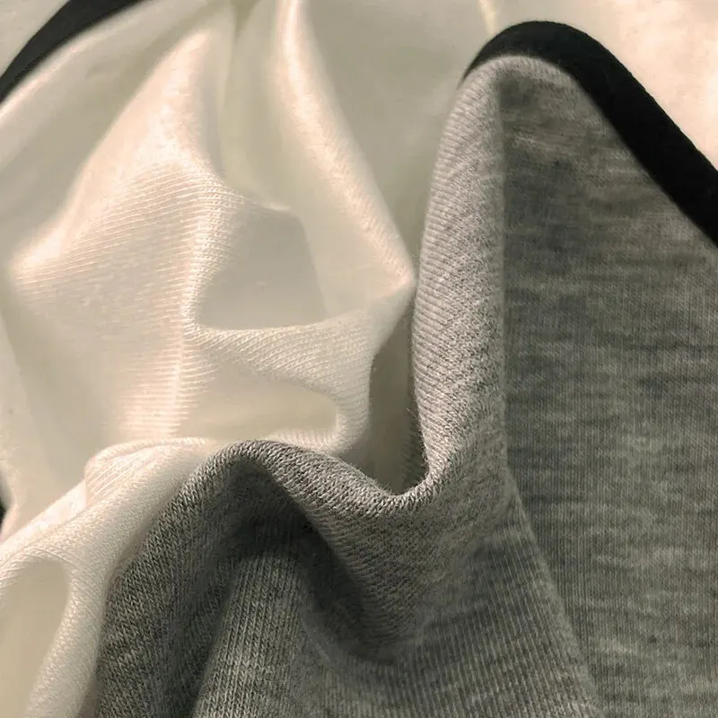 Sports Girls Underwear 3pcs Sports Cool Style Instagram Minimalist Girls' Underwear Mid Waist Japanese Pure Cotton Women's Triangle Top