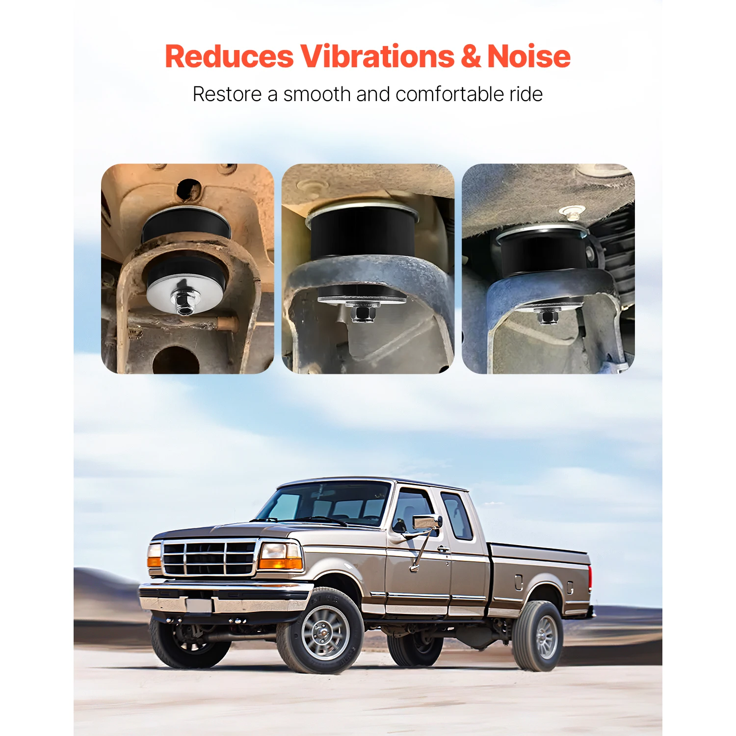 Polyurethane Body Mount Bushing Kit for Ford F150 F250