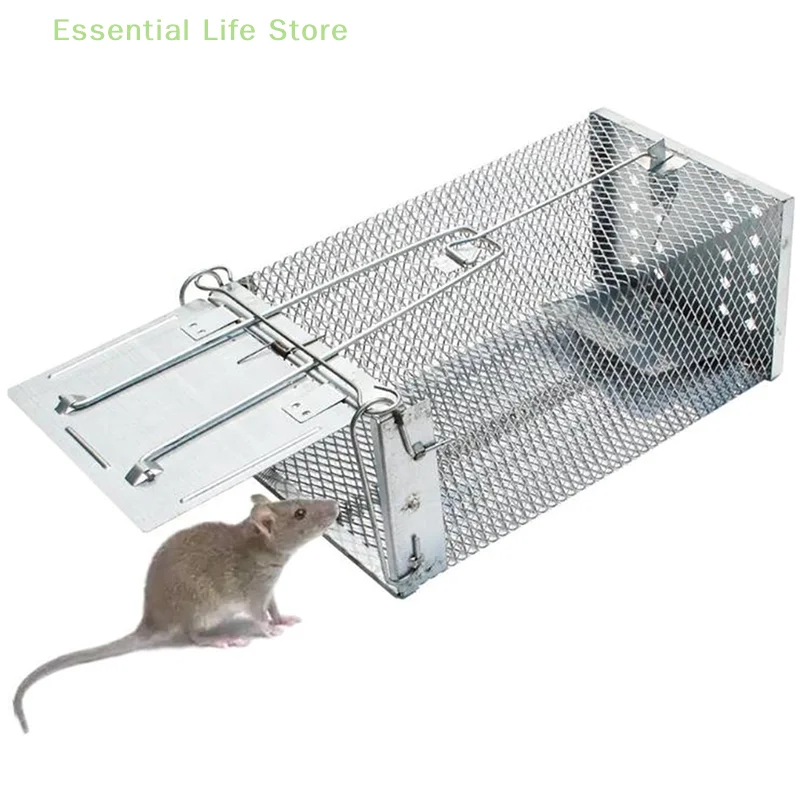 

1PC Household Continuous Mousetrap Large Space Automatic Rat Snake Trap Cage Safe And Harmless High Efficiency Mousetrap Tool